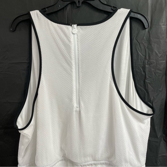 Hunter White Mesh 3X Midi Dress Summer Beach - Picture 6 of 7